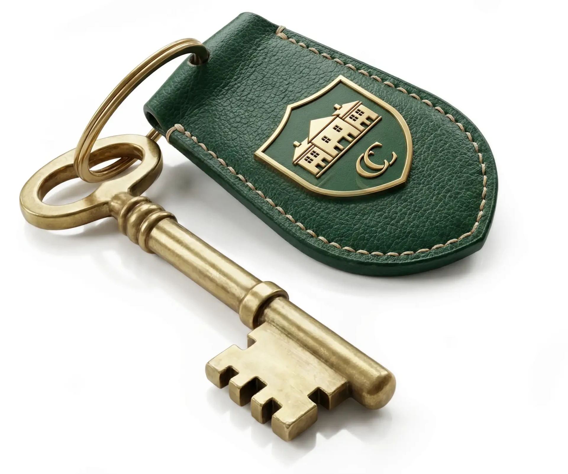Clarence Capital branded keychain
