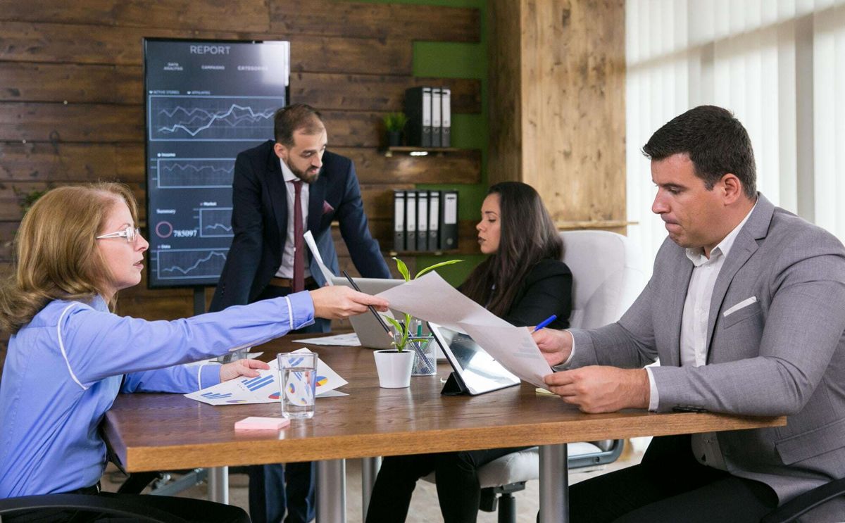 Organized Sales Team